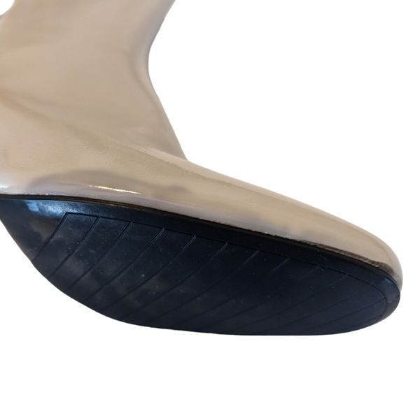 NWT Zara Wide Heeled Ankle Boots with original dust bag - Picture 7 of 10